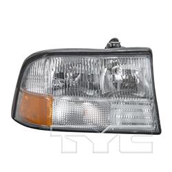 TYC Headlights for 1998-2001 BRAVADA, JIMMY, 1998-2004 SONOMA - 20-5243-00