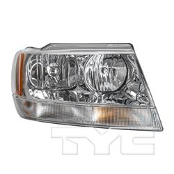TYC Headlights for 1999-2004 GRAND CHEROKEE - 20-5575-90