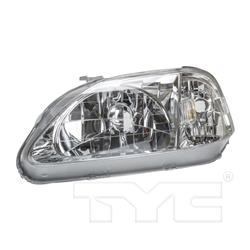 TYC Headlights for 1999-2000 CIVIC - 20-5662-01-9