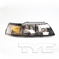 TYC Headlights for 2001-2004 MUSTANG - 20-5695-91-9