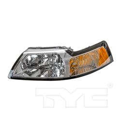 TYC Headlights for 1999-2000 MUSTANG - 20-5696-01
