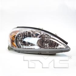 TYC Headlights for 2002-2004 CAMRY - 20-6119-00-9