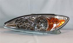 TYC Headlights for 2002-2004 CAMRY - 20-6120-00