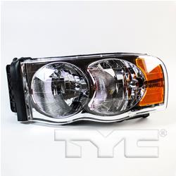 TYC Headlights for 2003-2004 RAM 3500, RAM 2500, 2002-2004 RAM 1500 - 20-6234-00