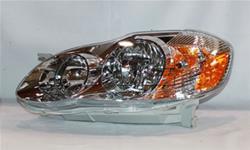 TYC Headlights for 2003-2004 COROLLA - 20-6236-00