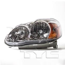 TYC Headlights for 2005-2008 COROLLA - 20-6236-80-9