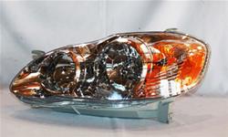 TYC Headlights for 2005-2008 COROLLA - 20-6236-80
