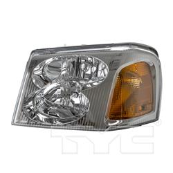 TYC Headlights for 2002-2009 ENVOY, 2002-2006 ENVOY XL, 2004-2005 ENVOY XUV - 20-6368-00