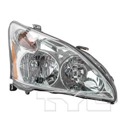 TYC Headlights for 2004-2006 RX330, 2007-2009 RX350, 2006-2007 RX400H - 20-6505-00