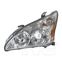 TYC Headlights for 2004-2006 RX330, 2007-2009 RX350 - 20-6506-90