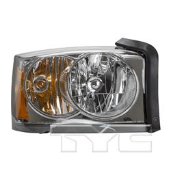 TYC Headlights for 2006-2007 DAKOTA - 20-6587-90