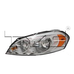 TYC Headlights for 2006-2013 IMPALA, 2014-2016 IMPALA LIMITED, 2006-2007 MONTE CARLO - 20-6746-00