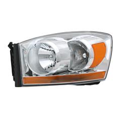 TYC Headlights for 2006 RAM 1500, RAM 2500, RAM 3500 - 20-6748-00-9
