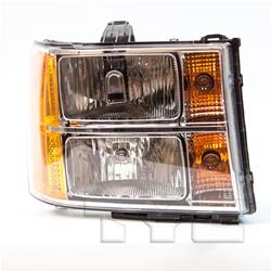 TYC Headlights for 2007-2014 SIERRA 3500 HD, SIERRA 2500 HD, 2007-2013 SIERRA 1500 - 20-6819-00-9