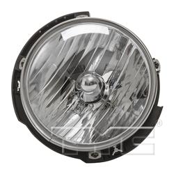 TYC Headlights for 2007-2017 WRANGLER, 2018 WRANGLER JK - 20-6835-00