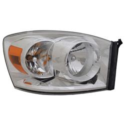 TYC Headlights for 2007-2009 RAM 3500, RAM 2500, 2007-2008 RAM 1500 - 20-6873-00-9
