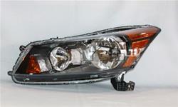 TYC Headlights for 2008-2012 ACCORD - 20-6880-00