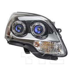 TYC Headlights for 2007-2008 ACADIA - 20-6891-00