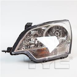 TYC Headlights for 2012-2014 CAPTIVA SPORT, 2008-2010 VUE - 20-6896-00-9