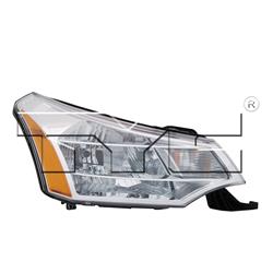 TYC Headlights for 2008-2011 FOCUS - 20-6917-00-9
