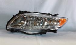 TYC Headlights for 2009-2010 COROLLA - 20-6994-00-9