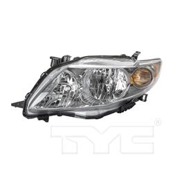 TYC Headlights for 2009-2010 COROLLA - 20-6994-00