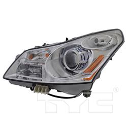 TYC Headlights for 2007-2008 G35 - 20-9014-00-9