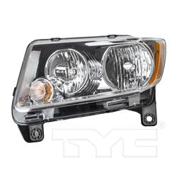TYC Headlights for 2011-2013 GRAND CHEROKEE - 20-9166-00
