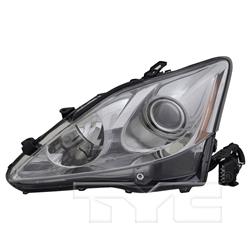 TYC Headlights for 2009-2010 IS250, IS350 - 20-9314-01-9