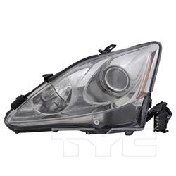 TYC Headlights for 2011-2015 IS250, IS350 - 20-9314-91-9