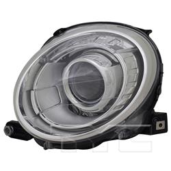 TYC Headlights for 2012-2019 500 - 20-9376-00