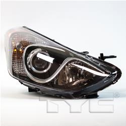 TYC Headlights for 2013-2017 ELANTRA GT - 20-9377-00