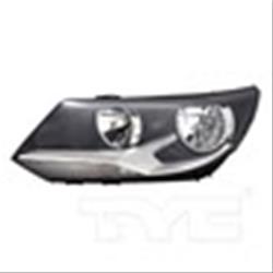 TYC Headlights for 2012-2017 TIGUAN, 2017-2018 TIGUAN LIMITED - 20-9582-00-9