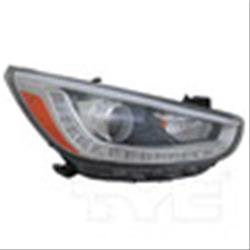 TYC Headlights for 2014-2017 ACCENT - 20-9683-00-9