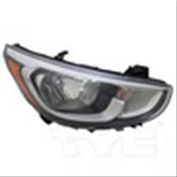 TYC Headlights for 2015-2017 ACCENT - 20-9717-00-9