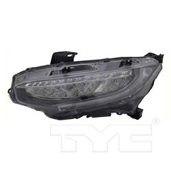TYC Headlights for 2016-2021 CIVIC - 20-9782-00