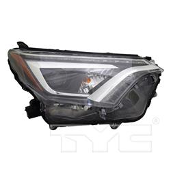 TYC Headlights for 2016-2018 RAV4 - 20-9791-00