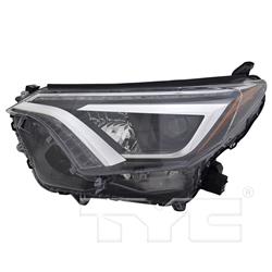 TYC Headlights for 2016-2018 RAV4 - 20-9792-00