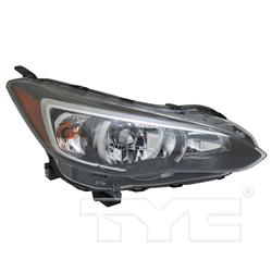 TYC Headlights for 2018-2023 CROSSTREK, 2017-2023 IMPREZA - 20-9931-00