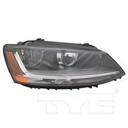 TYC Headlights for 2017-2018 JETTA - 20-9989-00