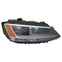 TYC Headlights for 2011-2016 JETTA - 20-12561-00-9