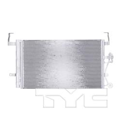 TYC Air Conditioning Condensers for 2001-2006 ELANTRA, 2003-2008 TIBURON - 3084