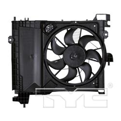 TYC Cooling Fan Assemblies for 2007-2009 ASPEN, 2004-2009 DURANGO - 610830
