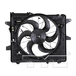 TYC Cooling Fan Assemblies for 2005-2014 MUSTANG - 621070