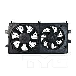 TYC Cooling Fan Assemblies for 2006-2011 IMPALA, 2005-2008 LACROSSE, 2006-2007 MONTE CARLO - 621420