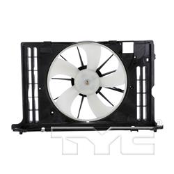 TYC Cooling Fan Assemblies for 2009-2013 COROLLA, MATRIX, 2009-2010 VIBE - 622130