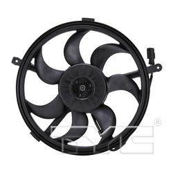 TYC Cooling Fan Assemblies for 2007-2015 COOPER, 2011-2016 COOPER COUNTRYMAN, 2013-2015 COOPER PACEMAN - 622490