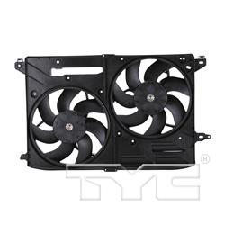 TYC Cooling Fan Assemblies for 2013-2014 FUSION - 623000