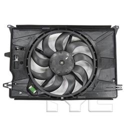 TYC Cooling Fan Assemblies for 2016-2018 500X, 2015-2018 RENEGADE - 623530
