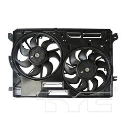 TYC Cooling Fan Assemblies for 2017-2020 CONTINENTAL, MKZ, 2017-2019 FUSION - 623930